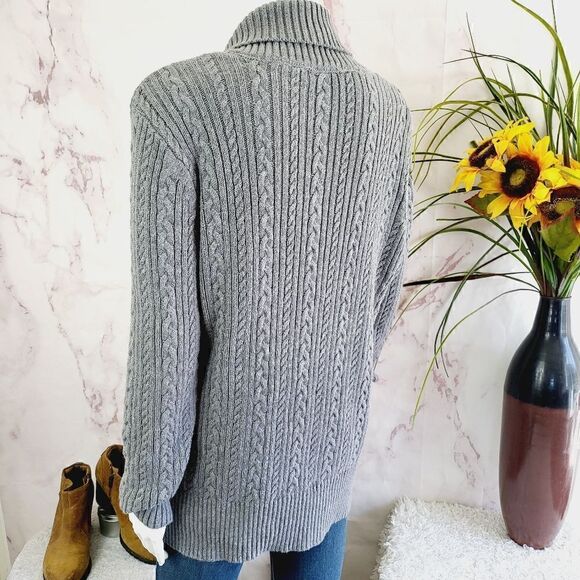 Appleseeds wool blend cable knit sweater - Picture 5 of 7